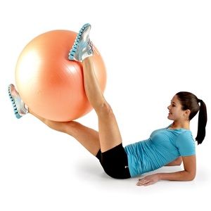 🔵 BOGO. Women’s Med Reebok Weighted Workout / Yoga Ball